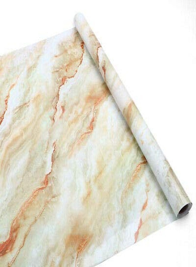 Shelzi 2 M Marble Paper Self Adhesive Removable Waterproof Film Sticky Back Plastic Roll Wallpaper for Kitchen Counter Top Furniture Table Cabinets Decor - Image 1